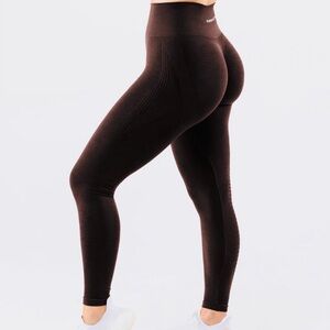 Alphalete Womens Brown Workout  Leggings